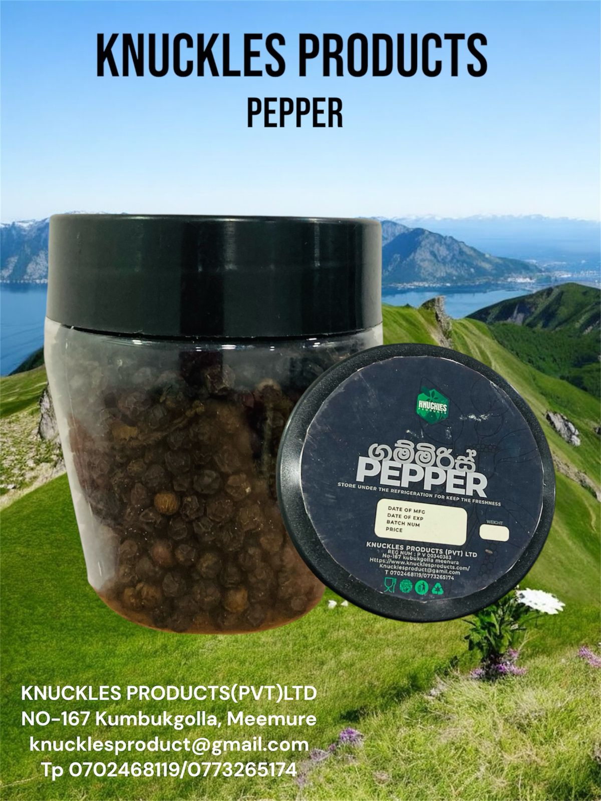 Dried Pepper seeds (100g)